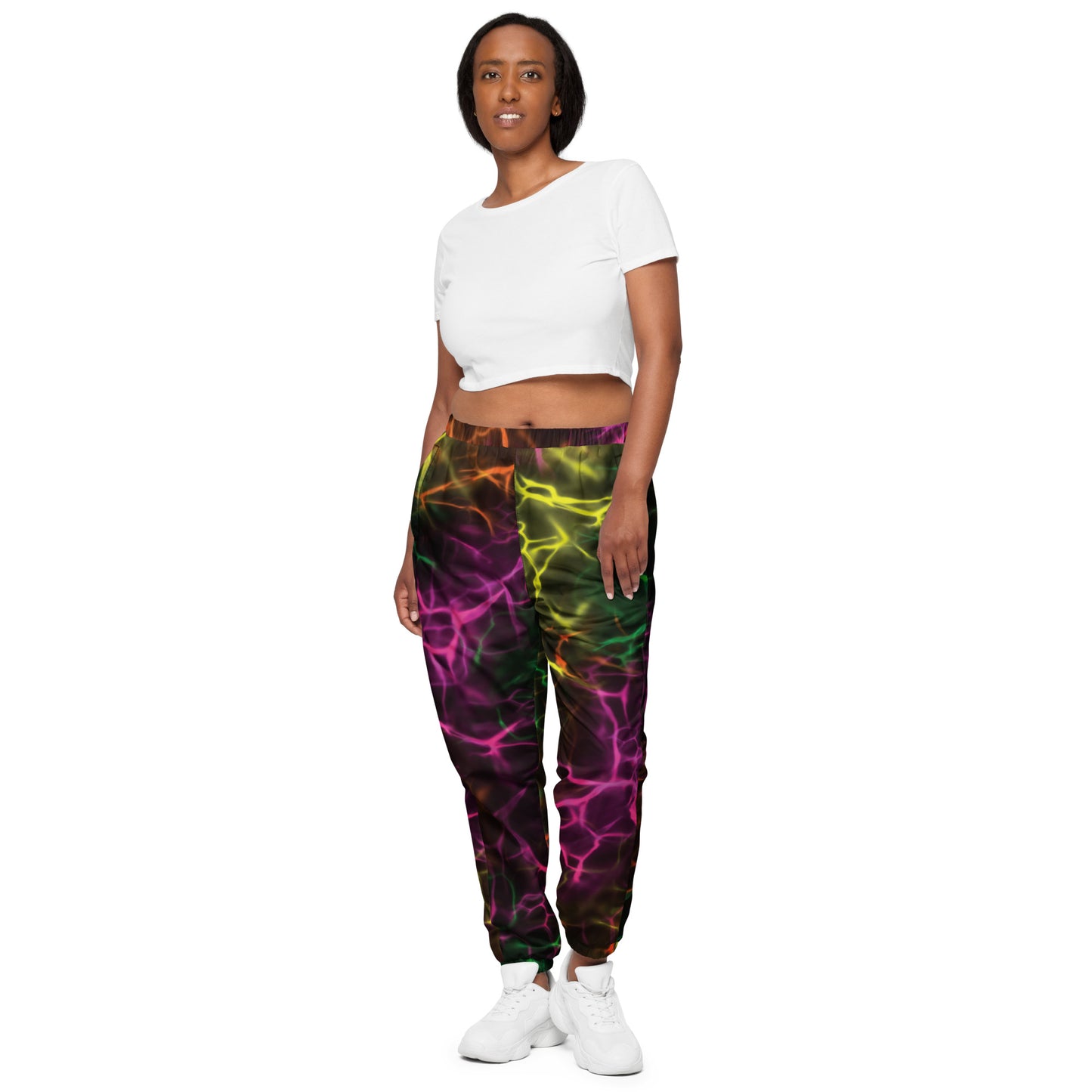 Neon Lightning Unisex Joggers