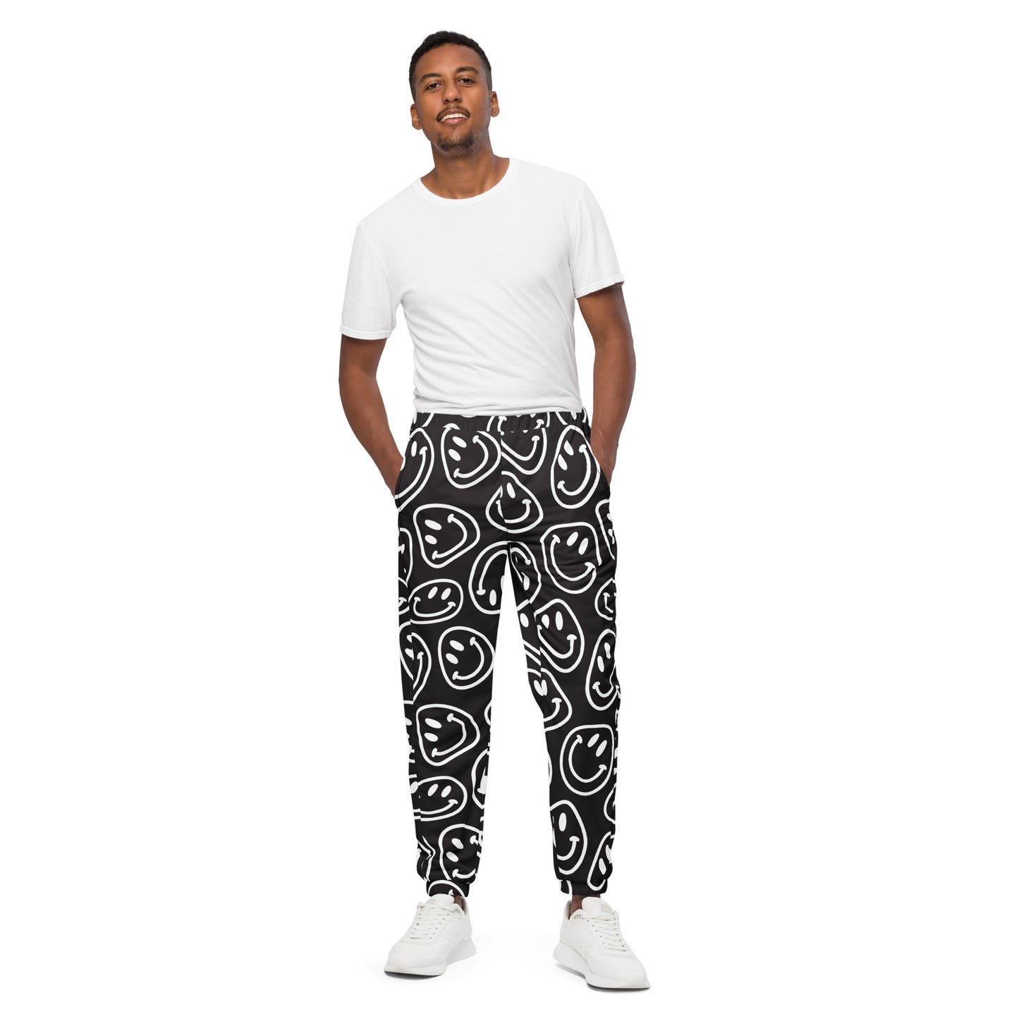 B&W Smiles Unisex Joggers