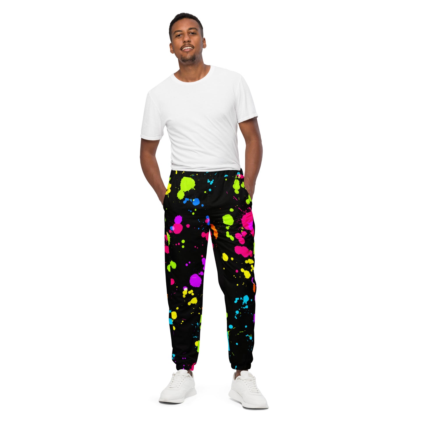 Throwback Splatter Paint Joggers