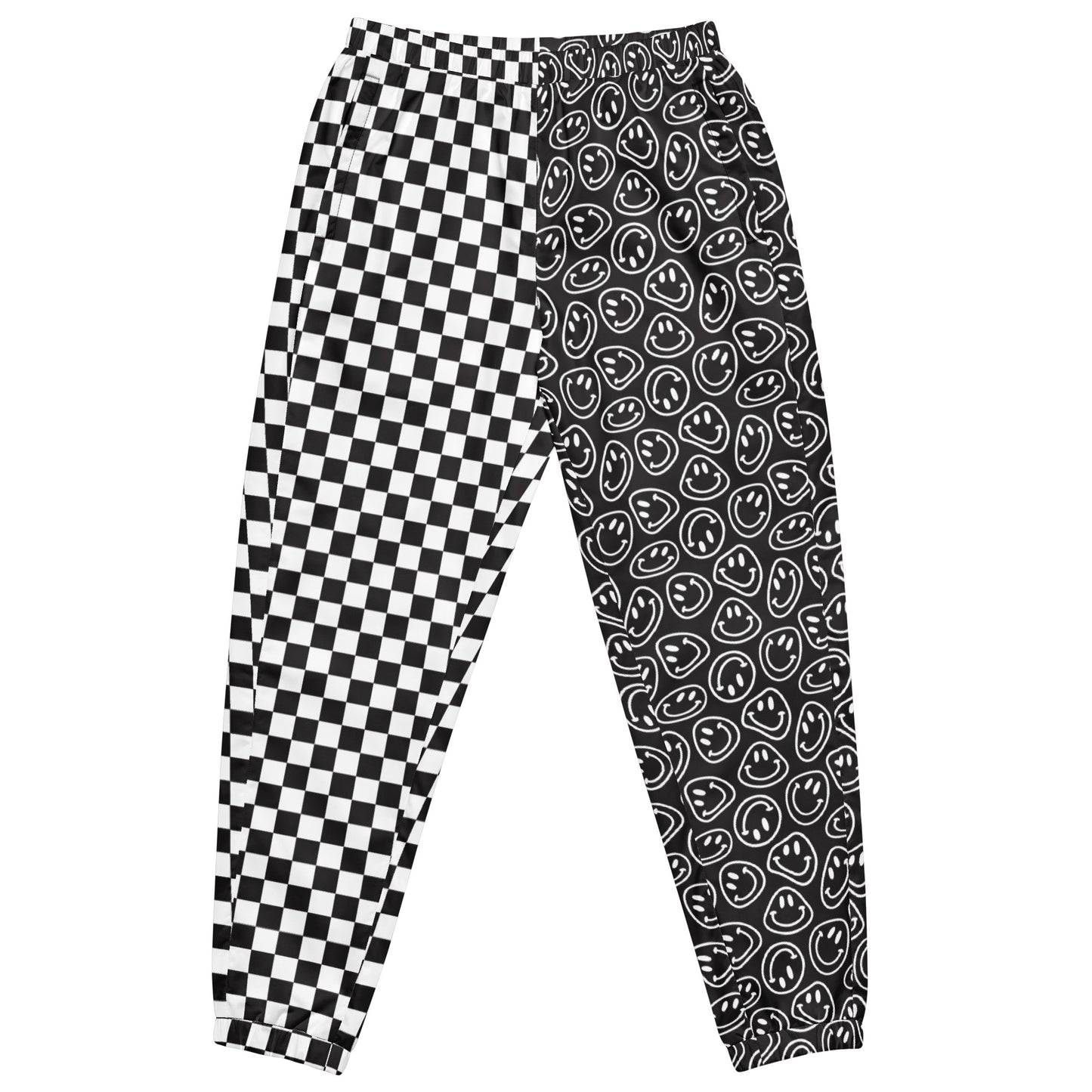 B&W Smiles Checkered Jogger