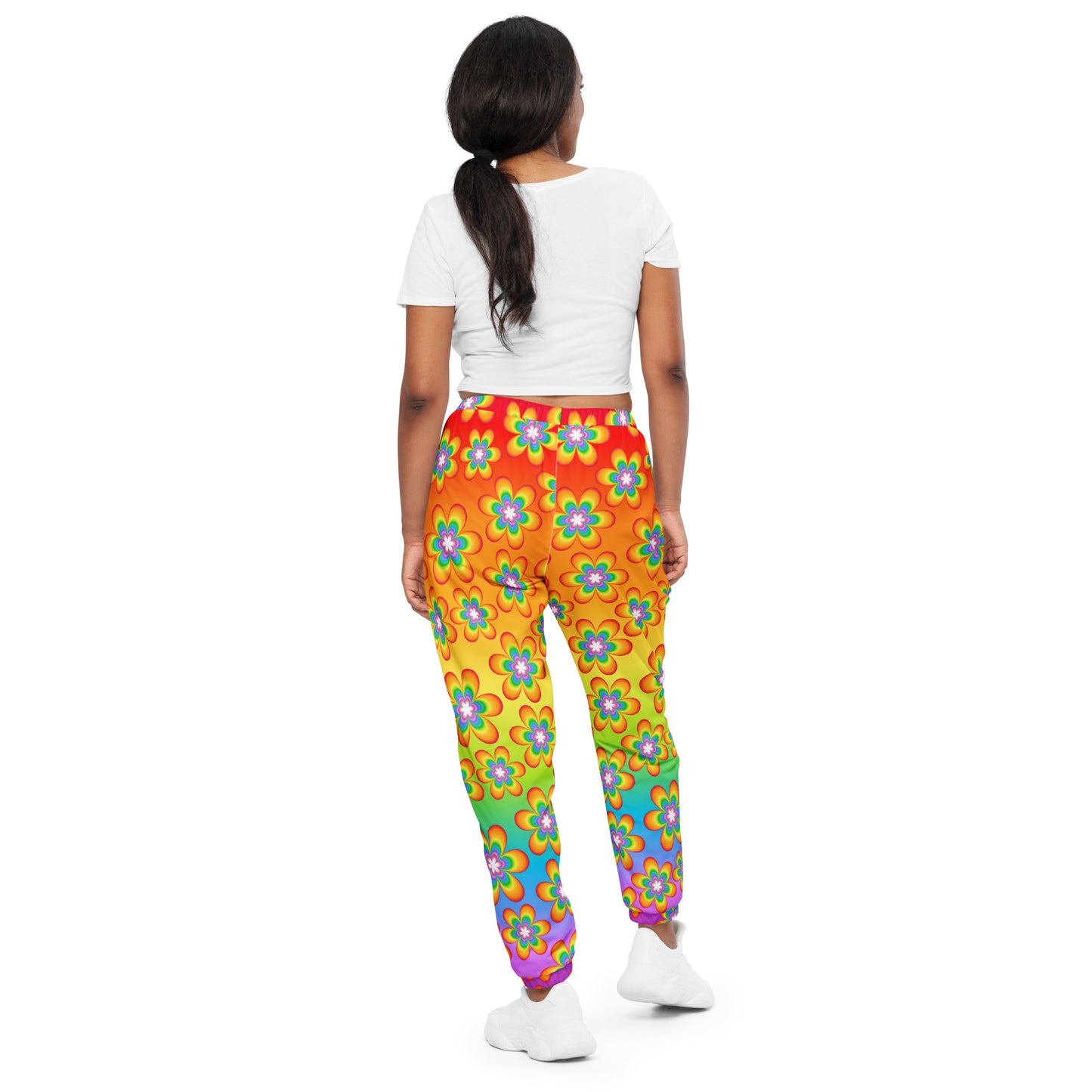 Rainbow Bloom Unisex Joggers