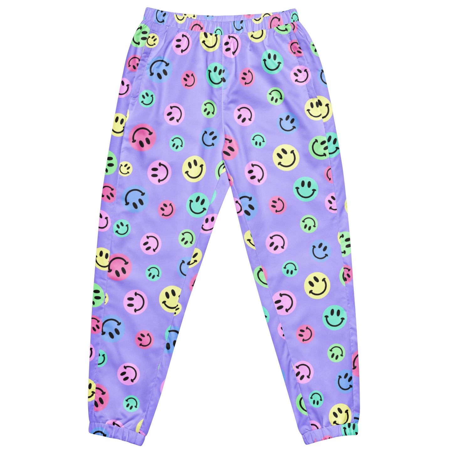 Purple Smiles Pastel Joggers