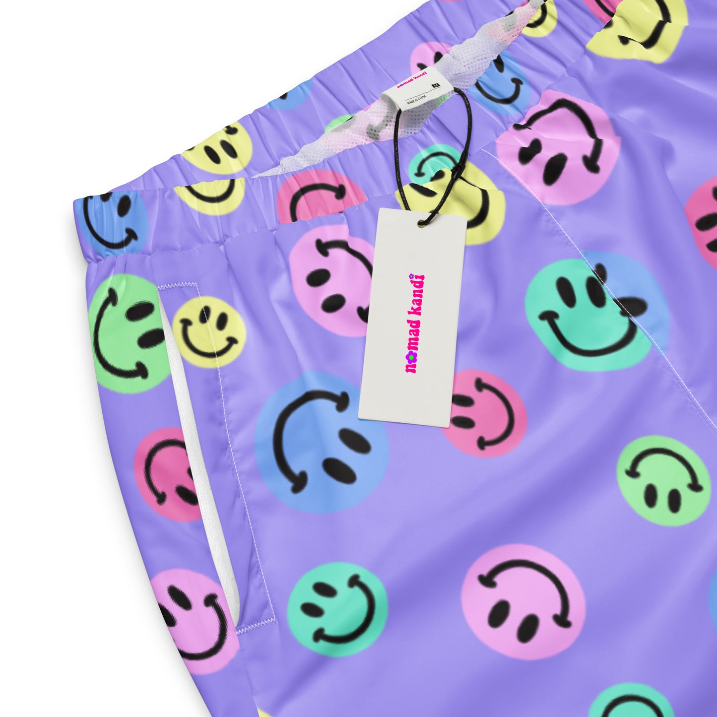 Purple Smiles Pastel Joggers