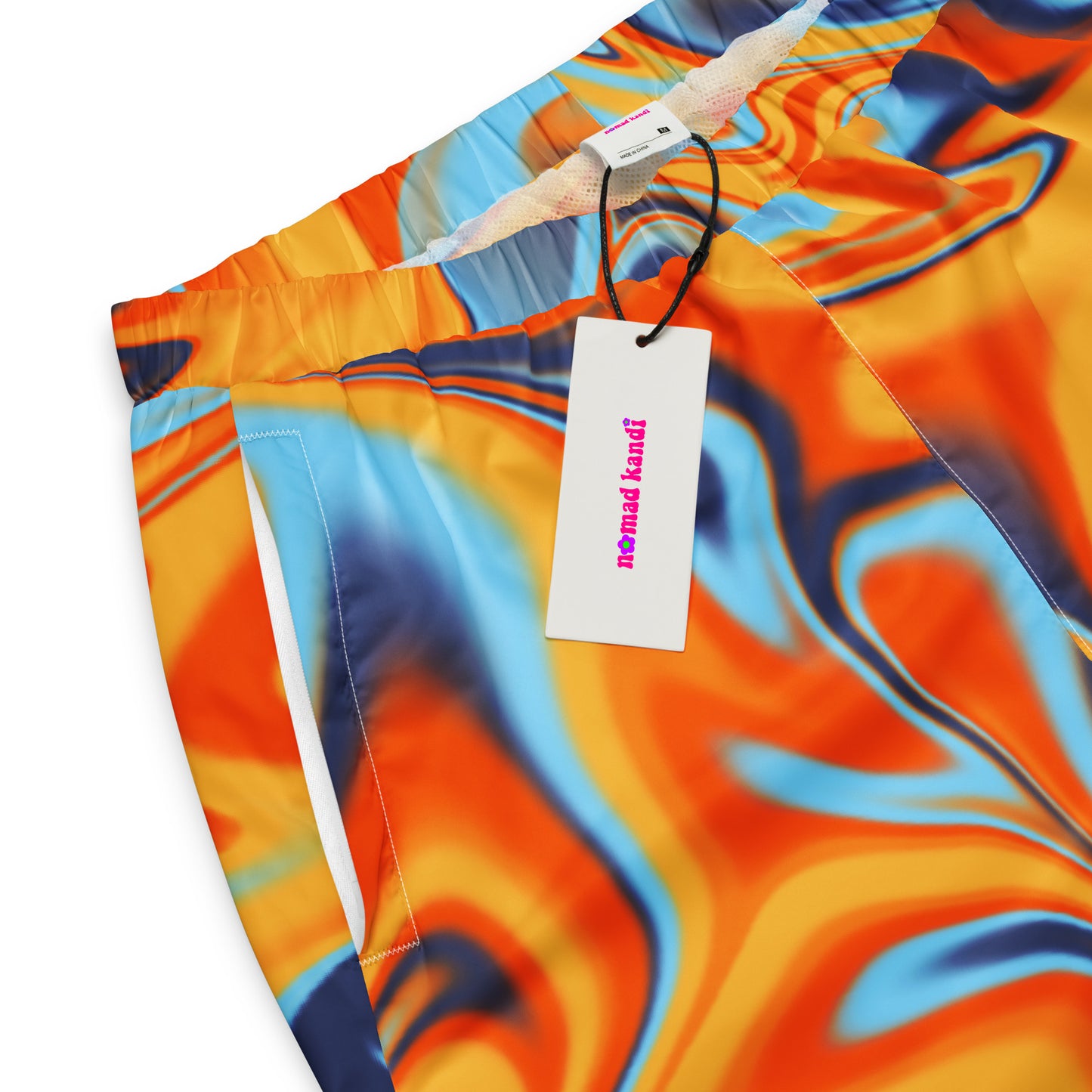 Orange Swirl Joggers