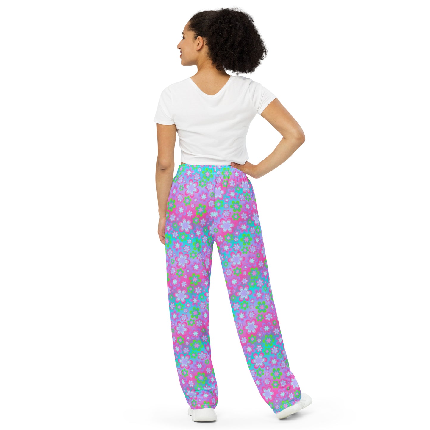 Blossom Unisex Wide-Leg Pants