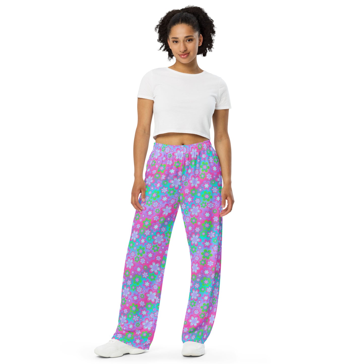 Blossom Unisex Wide-Leg Pants