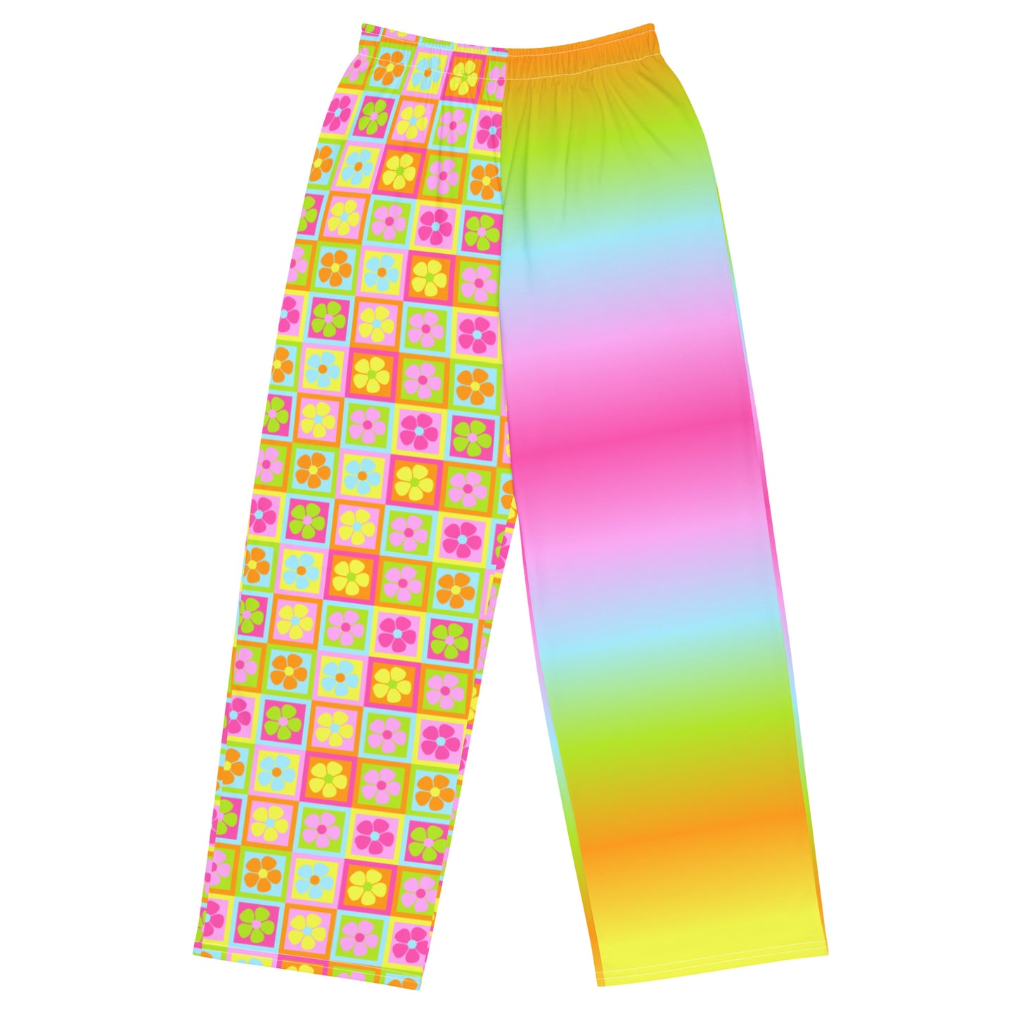 Full Bloom | Vibrancy Unisex Wide-Leg Pants