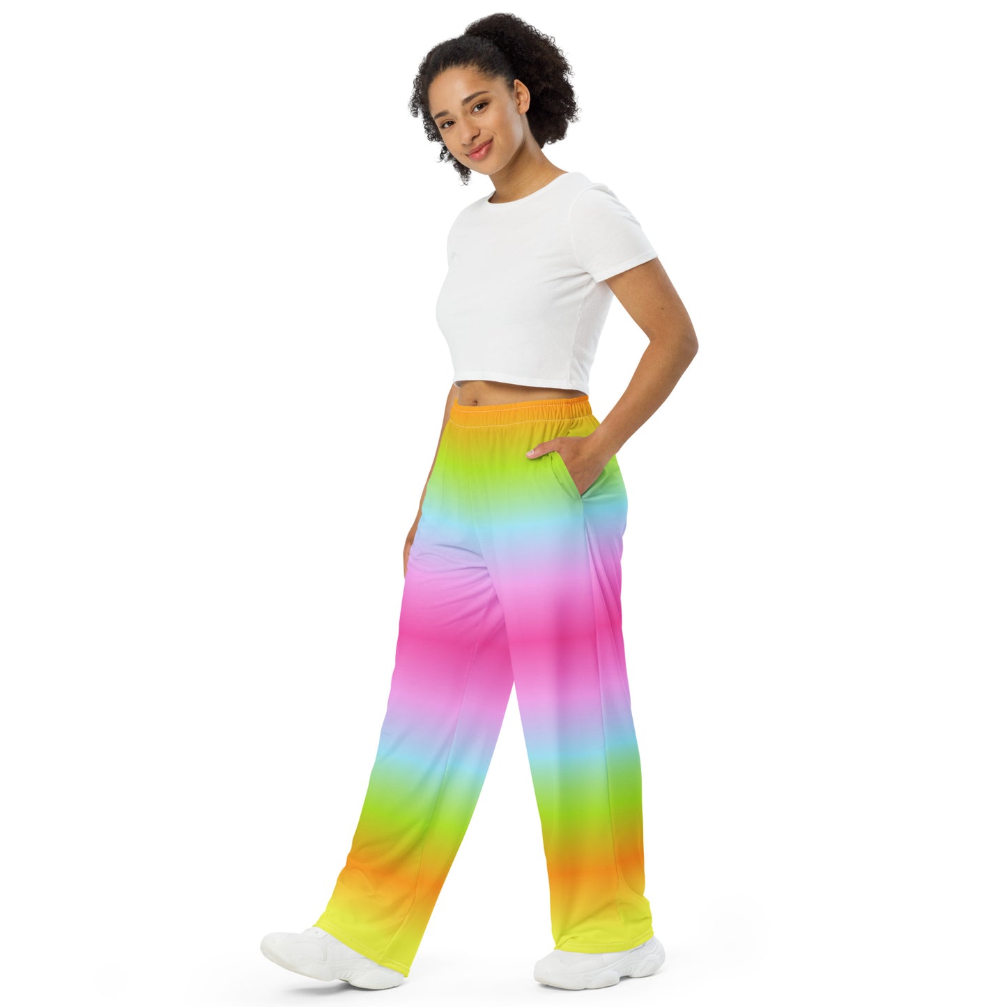 Vibrancy Unisex Wide-Leg Pants