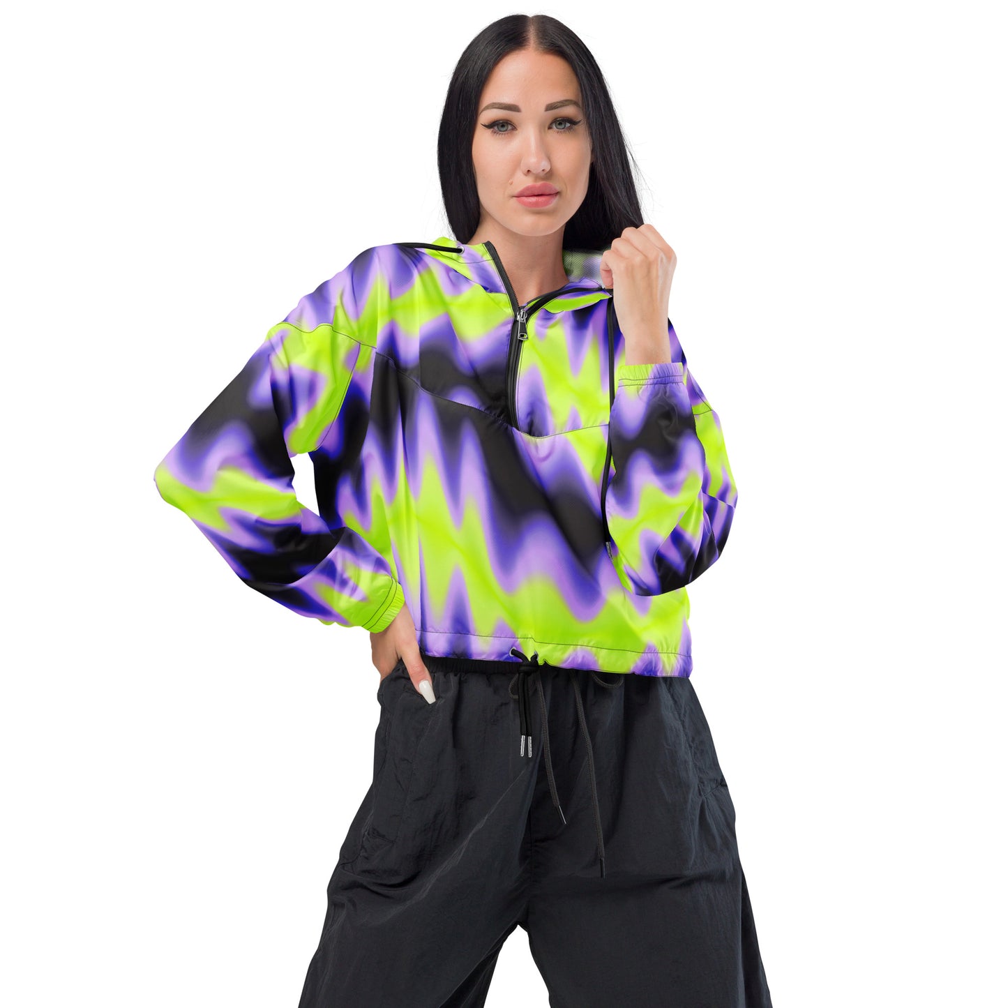 Nightfall Cropped Windbreaker