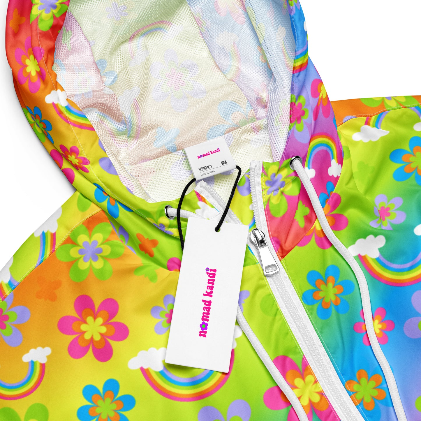 Funky Town Cropped Windbreaker