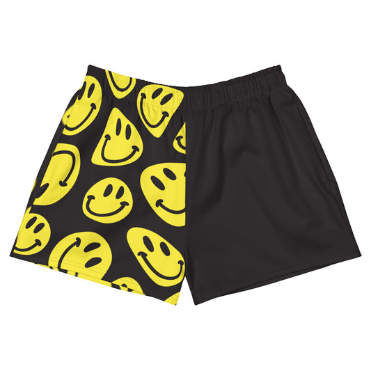 Trippy Split Smiles Women’s Athletic Shorts