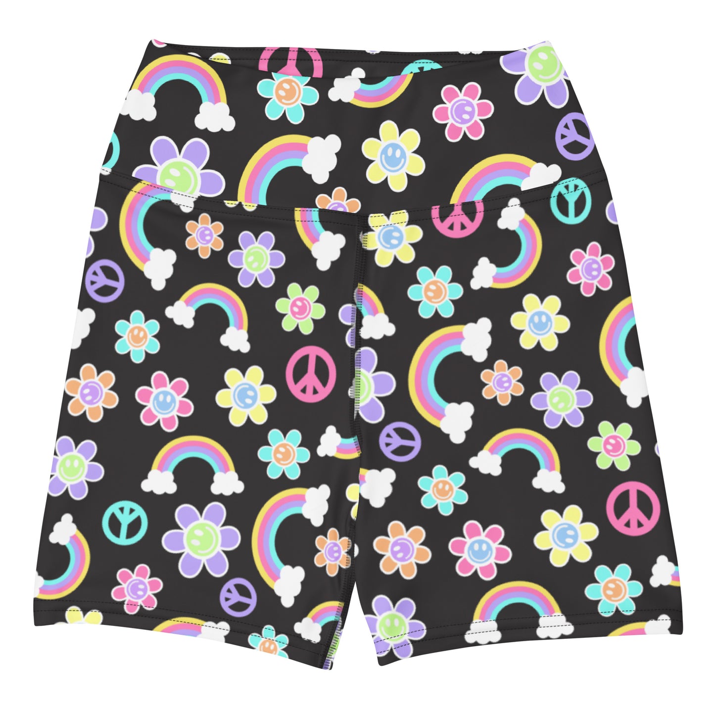 PLUR Power Yoga Shorts