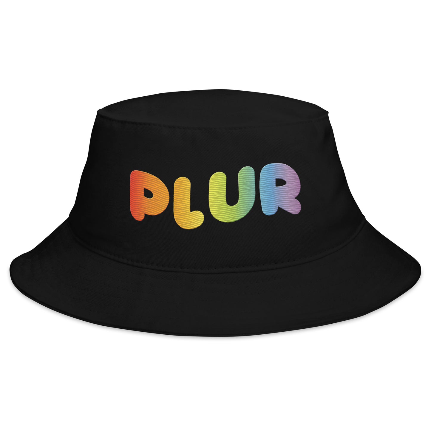 PLUR Rainbow Bucket Hat