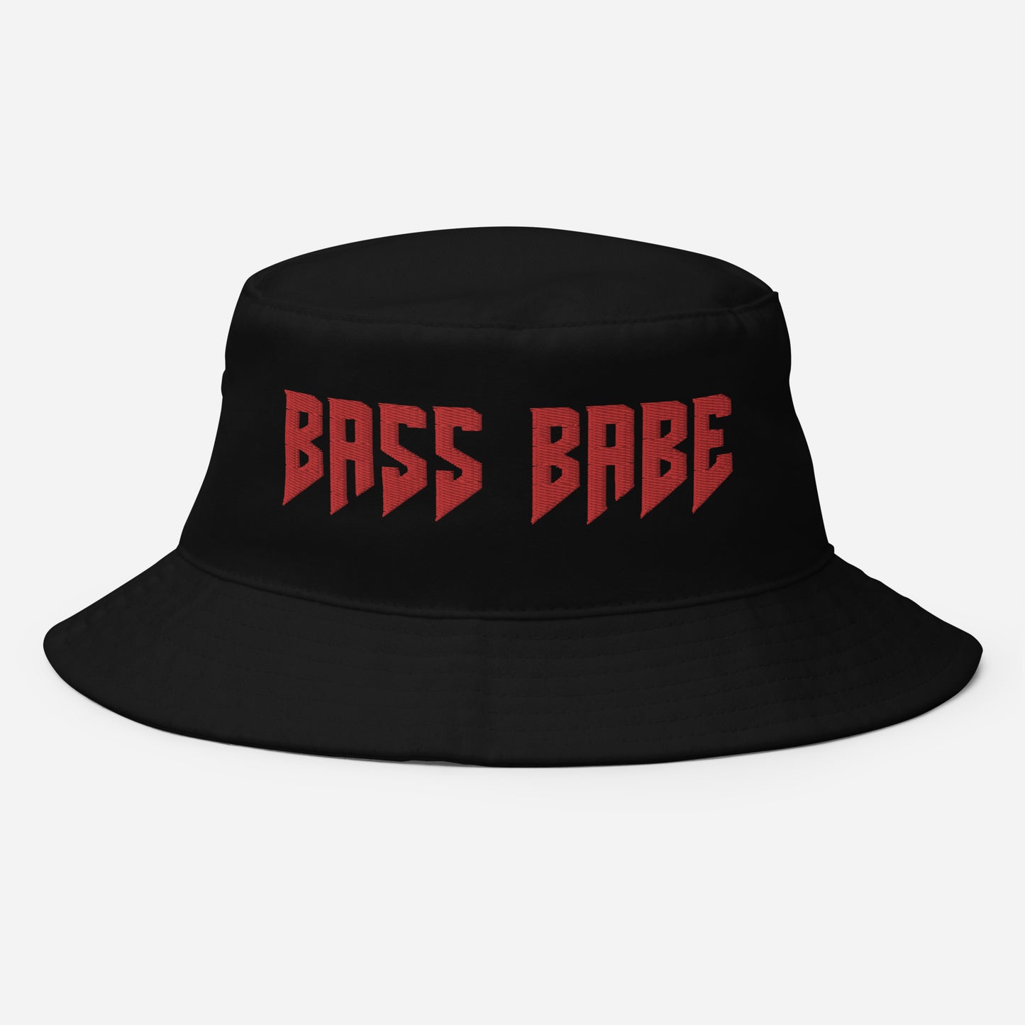 Bass Babe Red Bucket Hat