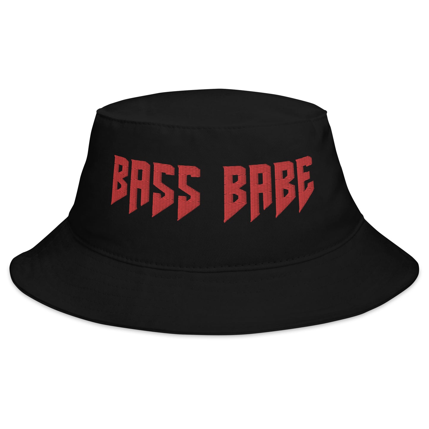 Bass Babe Red Bucket Hat