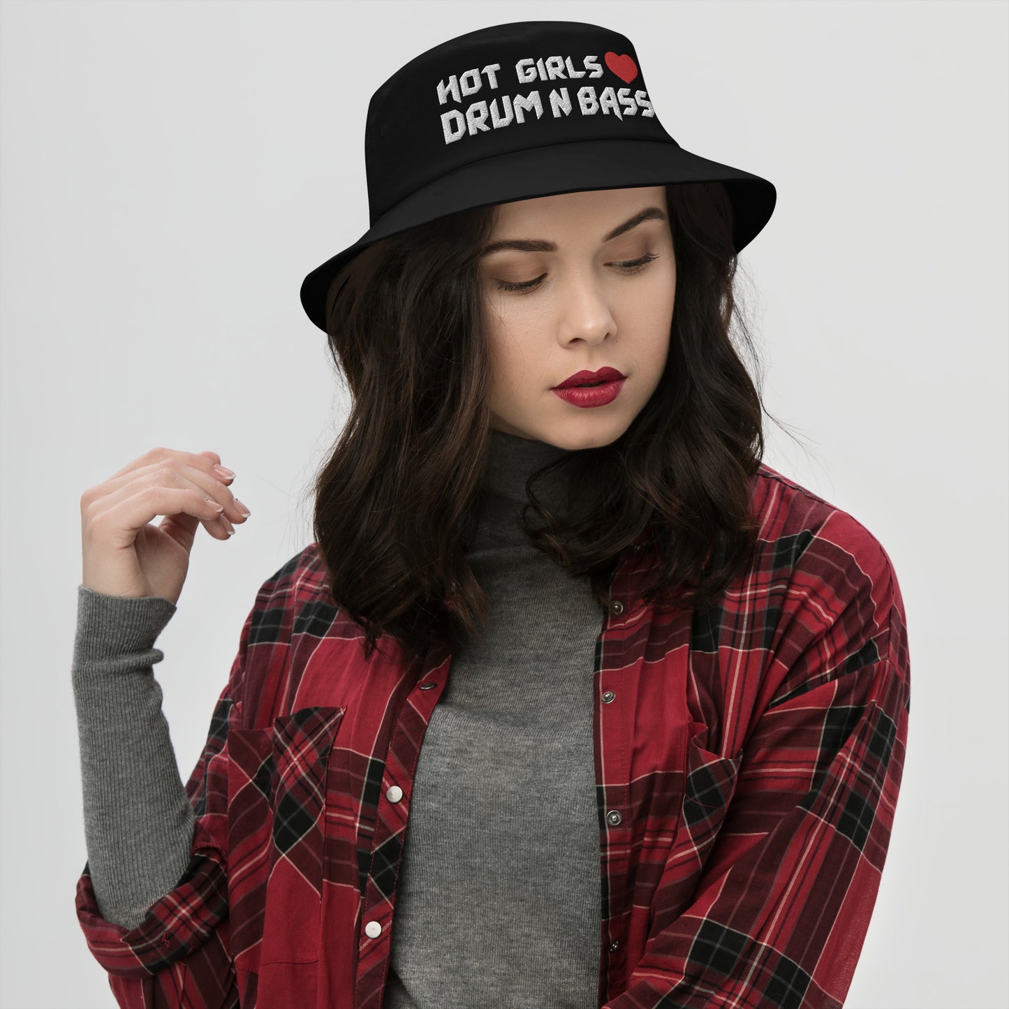 Hot Girls Love Drum and Bass Bucket Hat