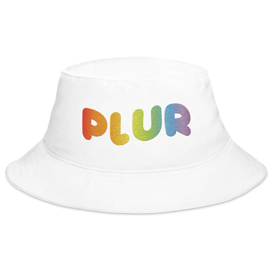 PLUR Rainbow Bucket Hat