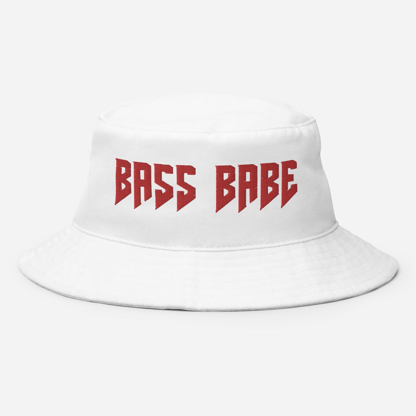 Bass Babe Red Bucket Hat