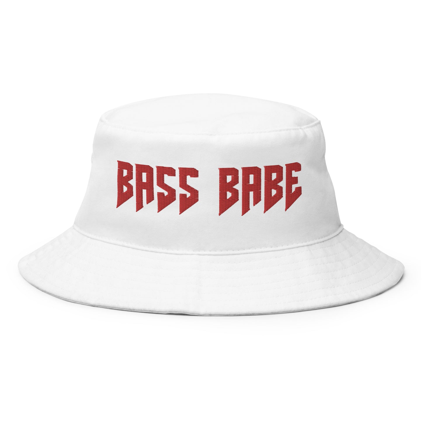 Bass Babe Red Bucket Hat