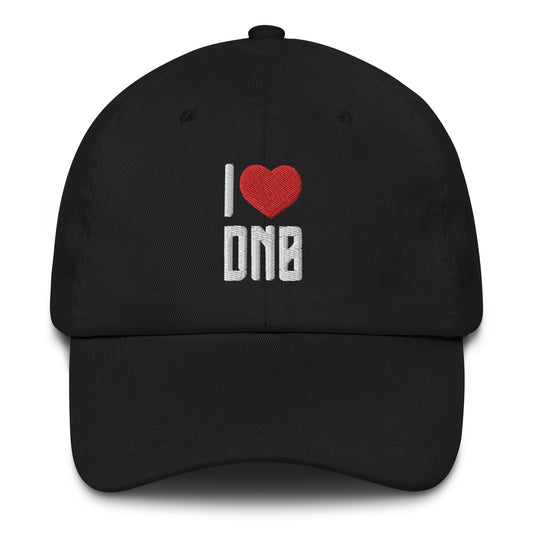 I Love DNB Dad Hat