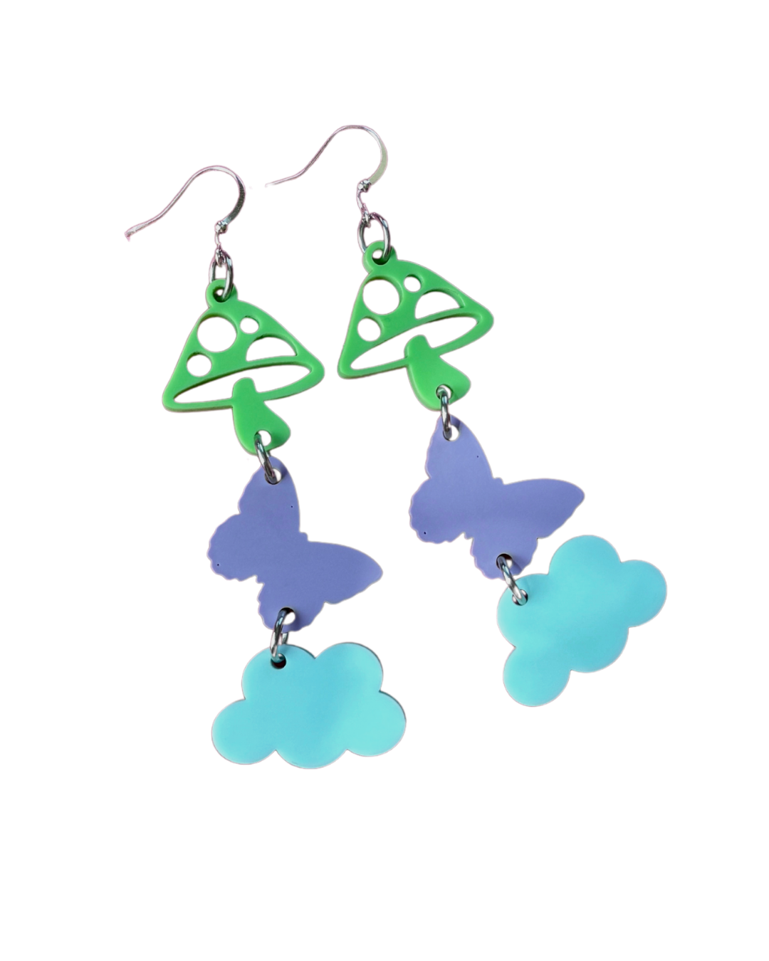 Pastel Forest Fairy Earrings