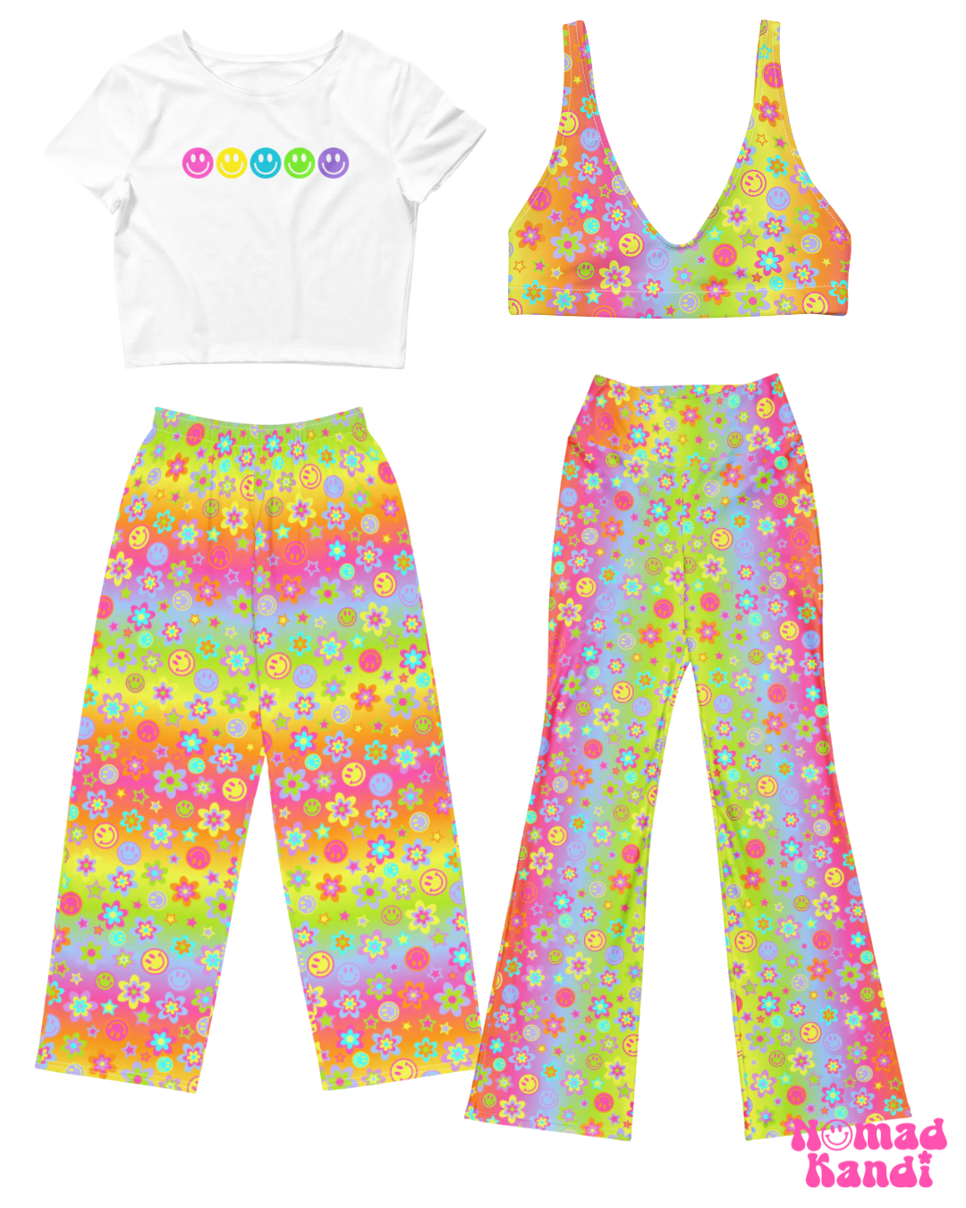 Electric Daze Flare Pants