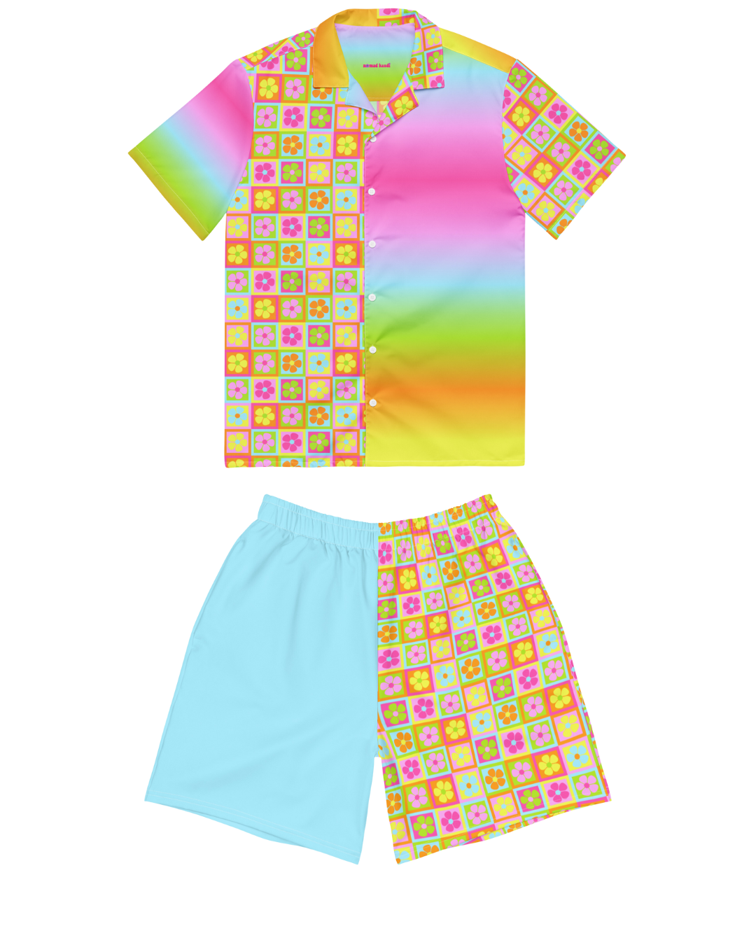 Full Bloom Bundle (Button Down + Shorts)