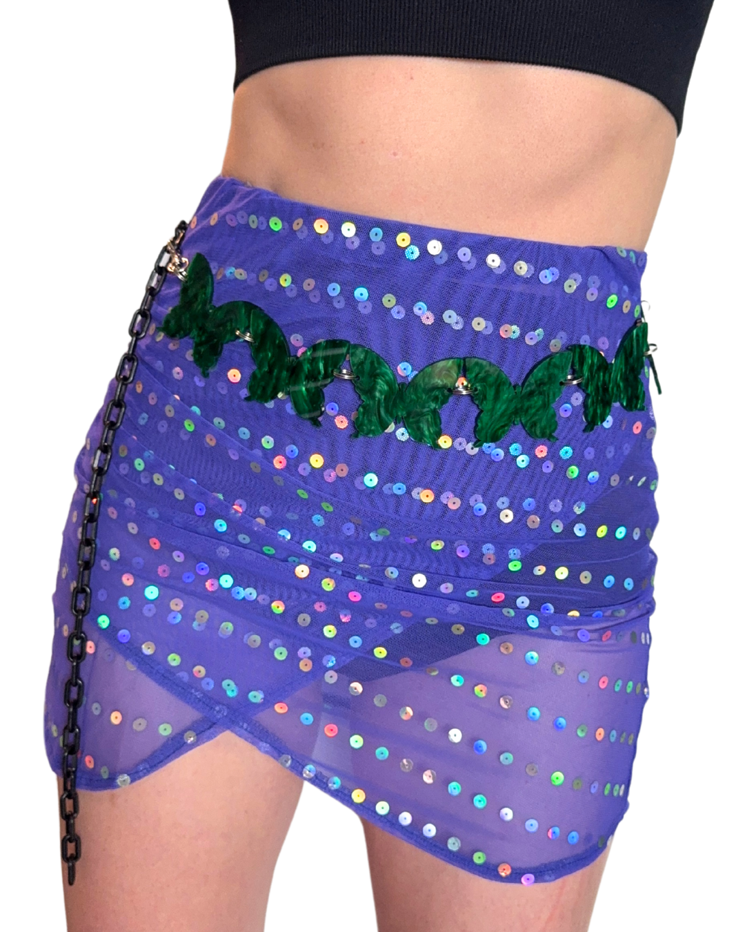 Marble Butterfly Belt