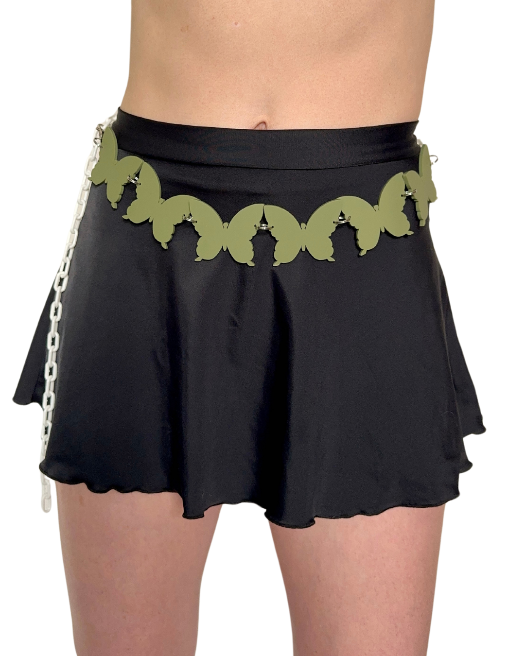 Fern Green Butterfly Belt