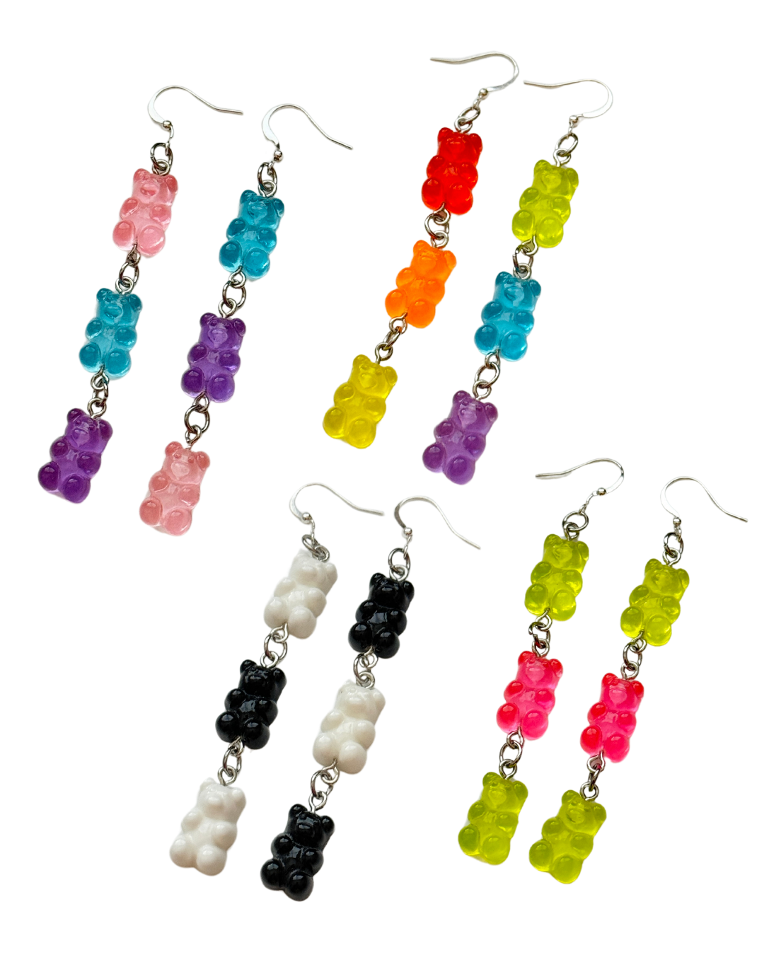 Gummy Bear Dangle Earrings