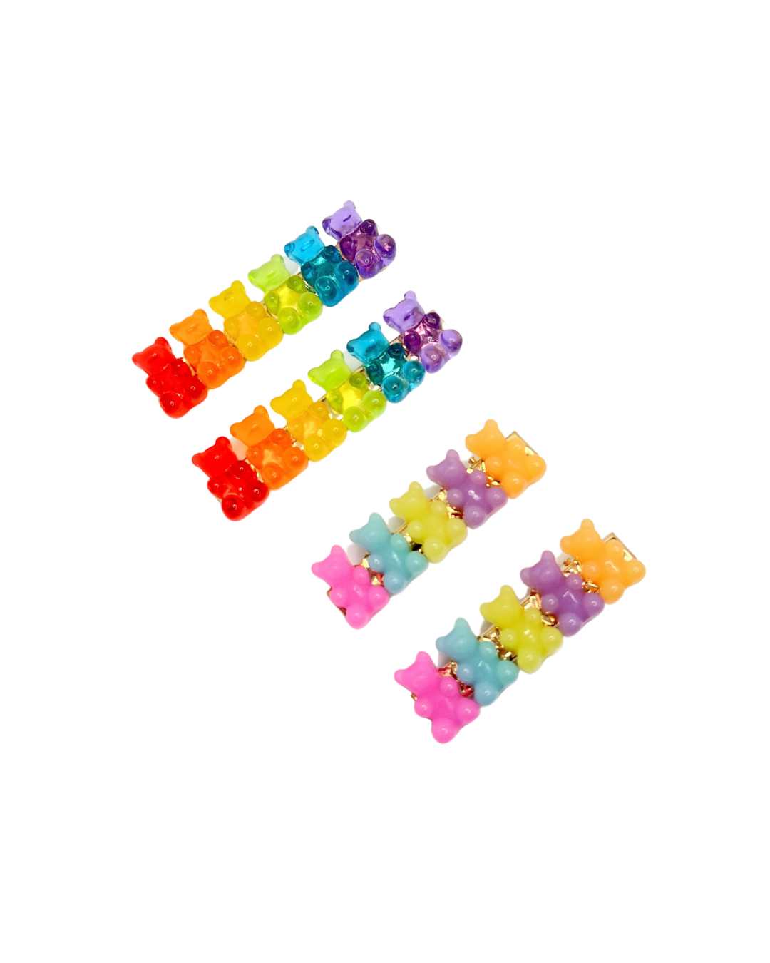 Gummy Bear Hair Clips