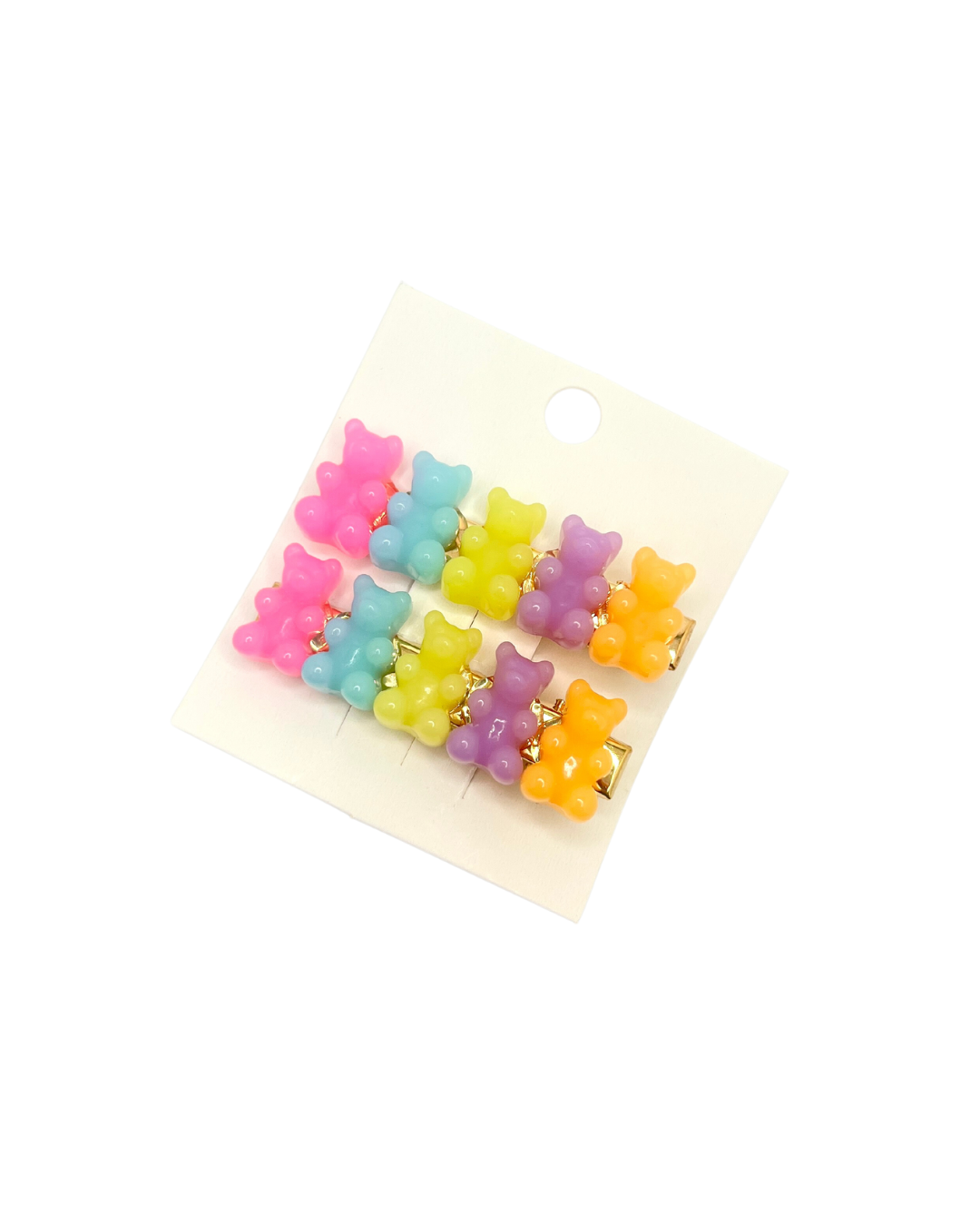 Gummy Bear Hair Clips