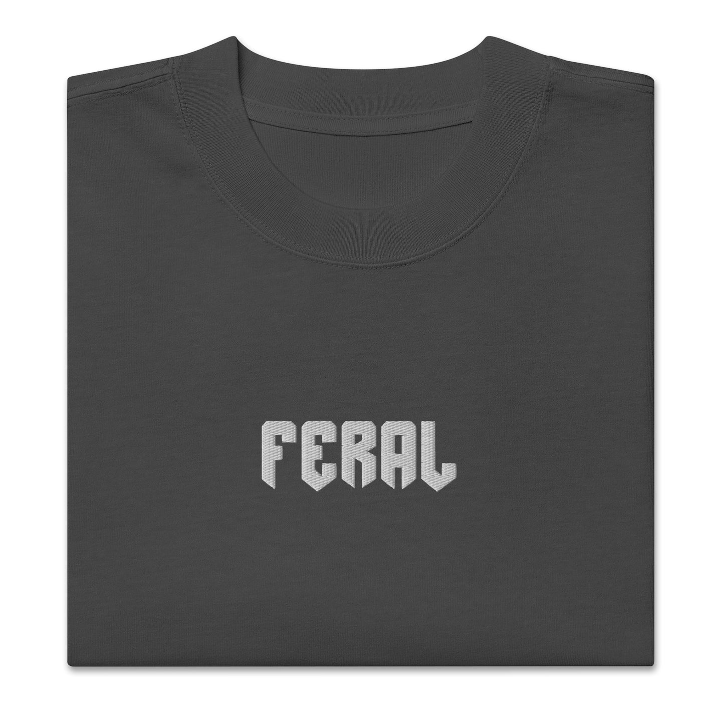 Feral Oversized Faded T-shirt