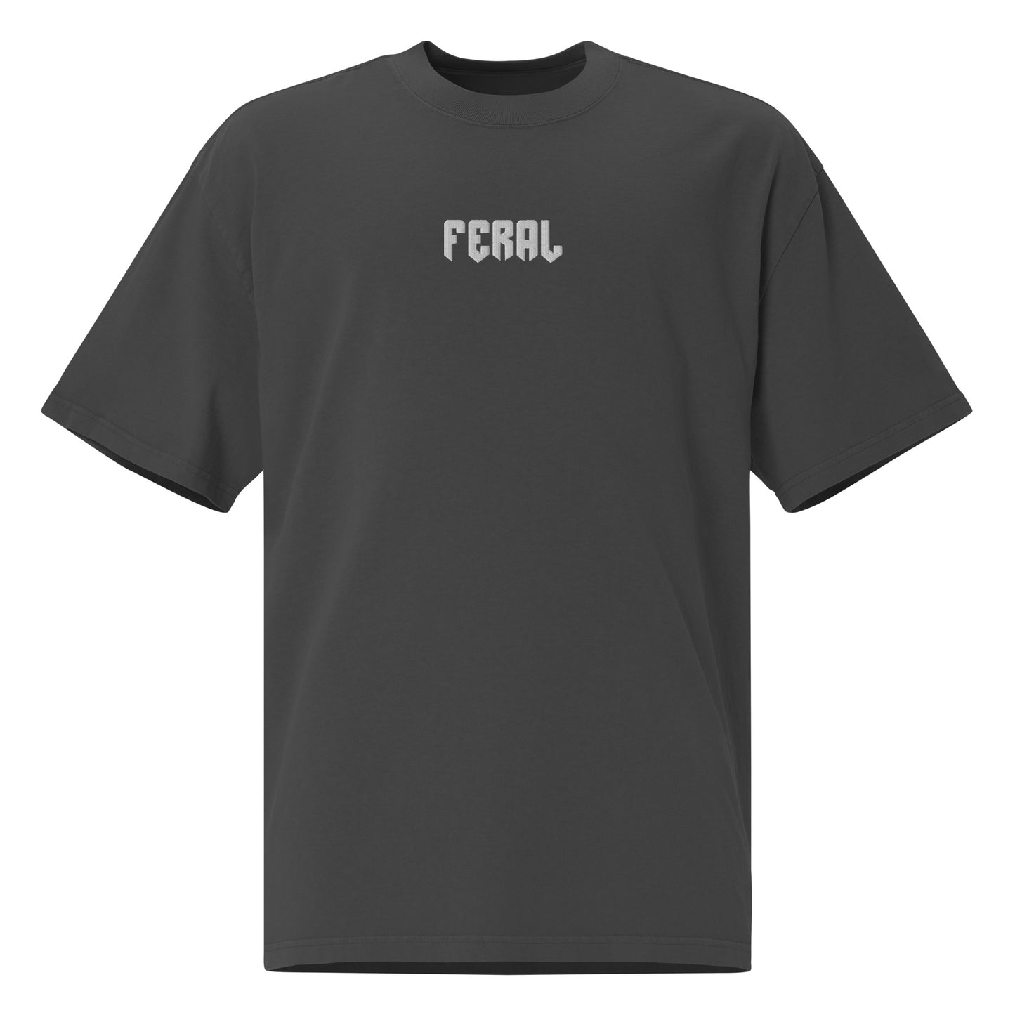 Feral Oversized Faded T-shirt