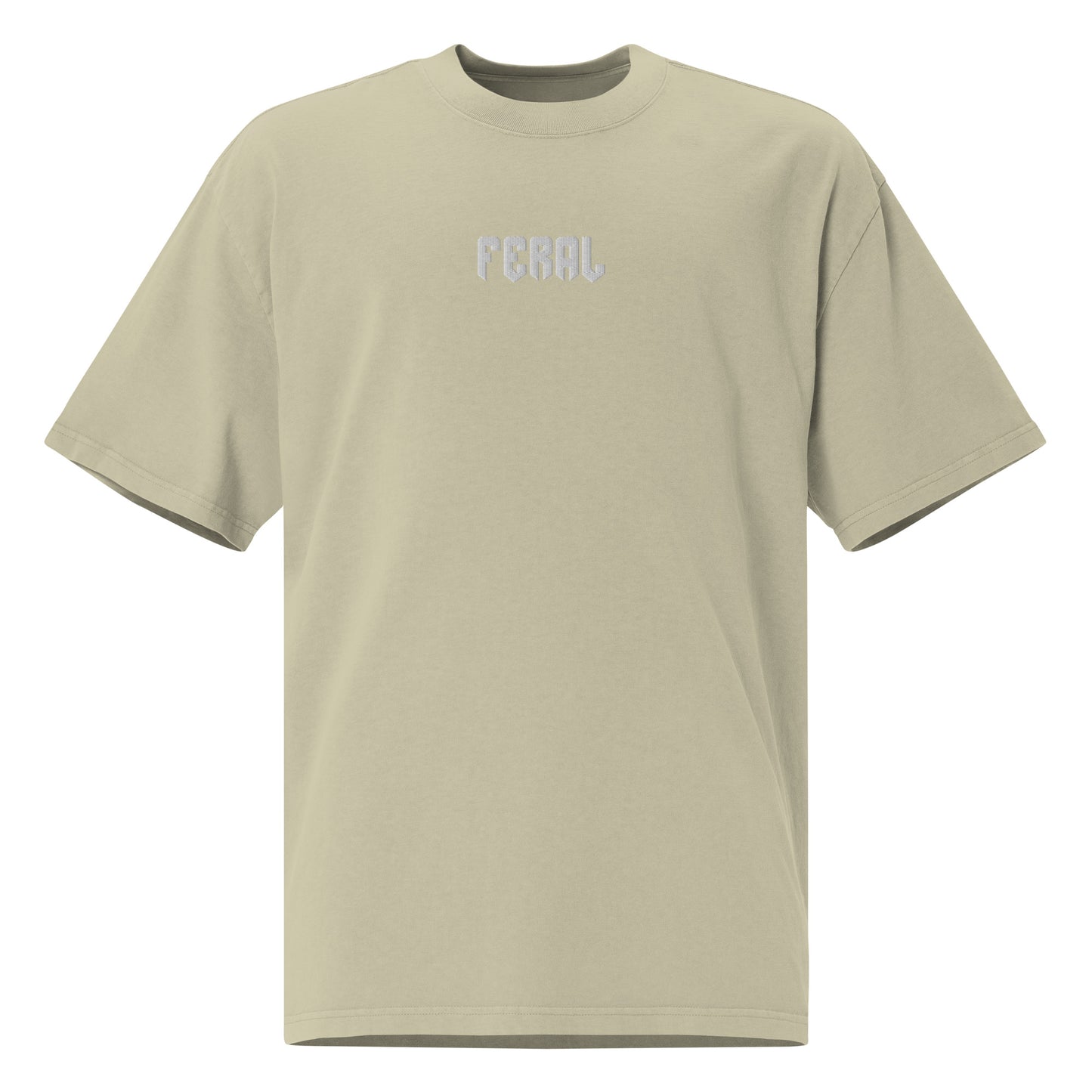 Feral Oversized Faded T-shirt