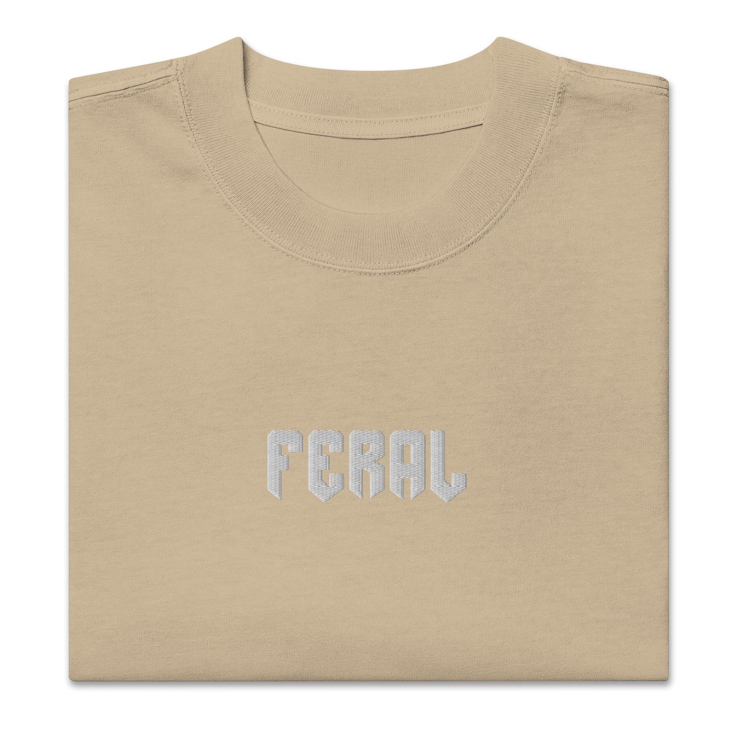 Feral Oversized Faded T-shirt