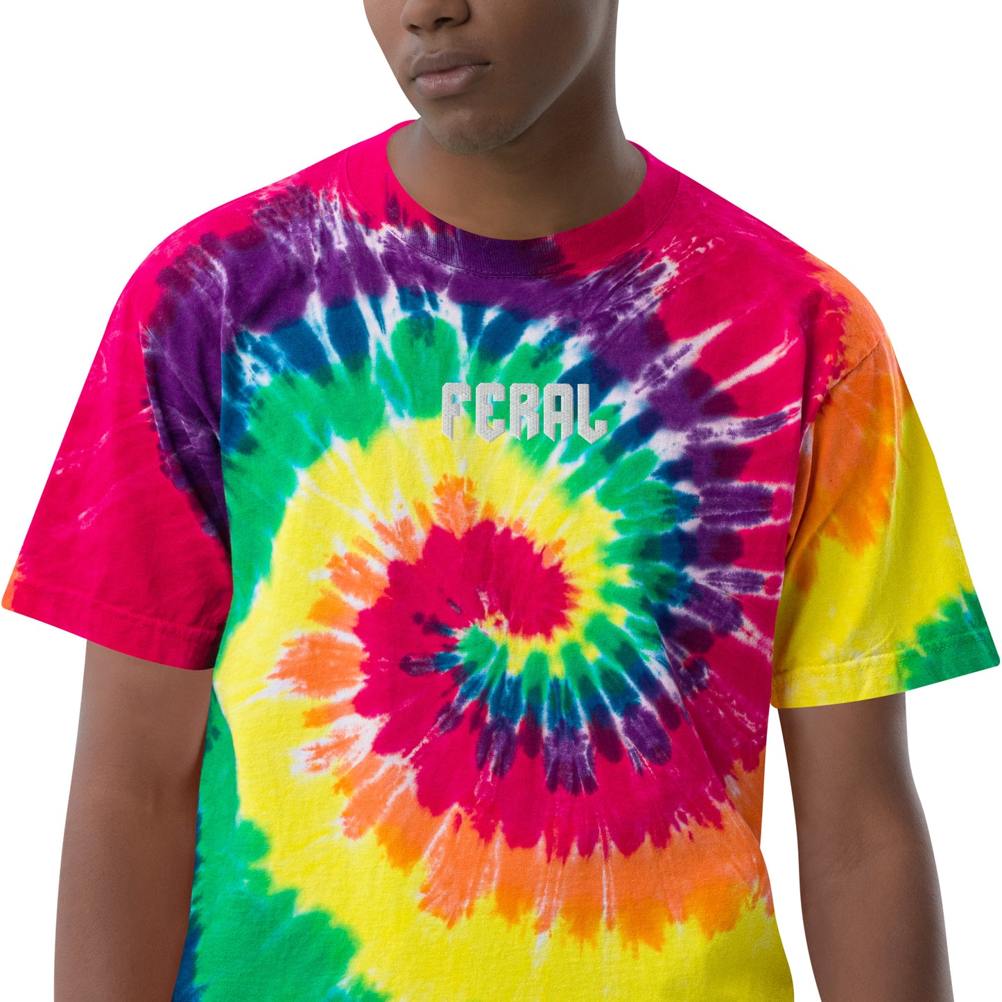 Feral Oversized Tie-Dye T-shirt