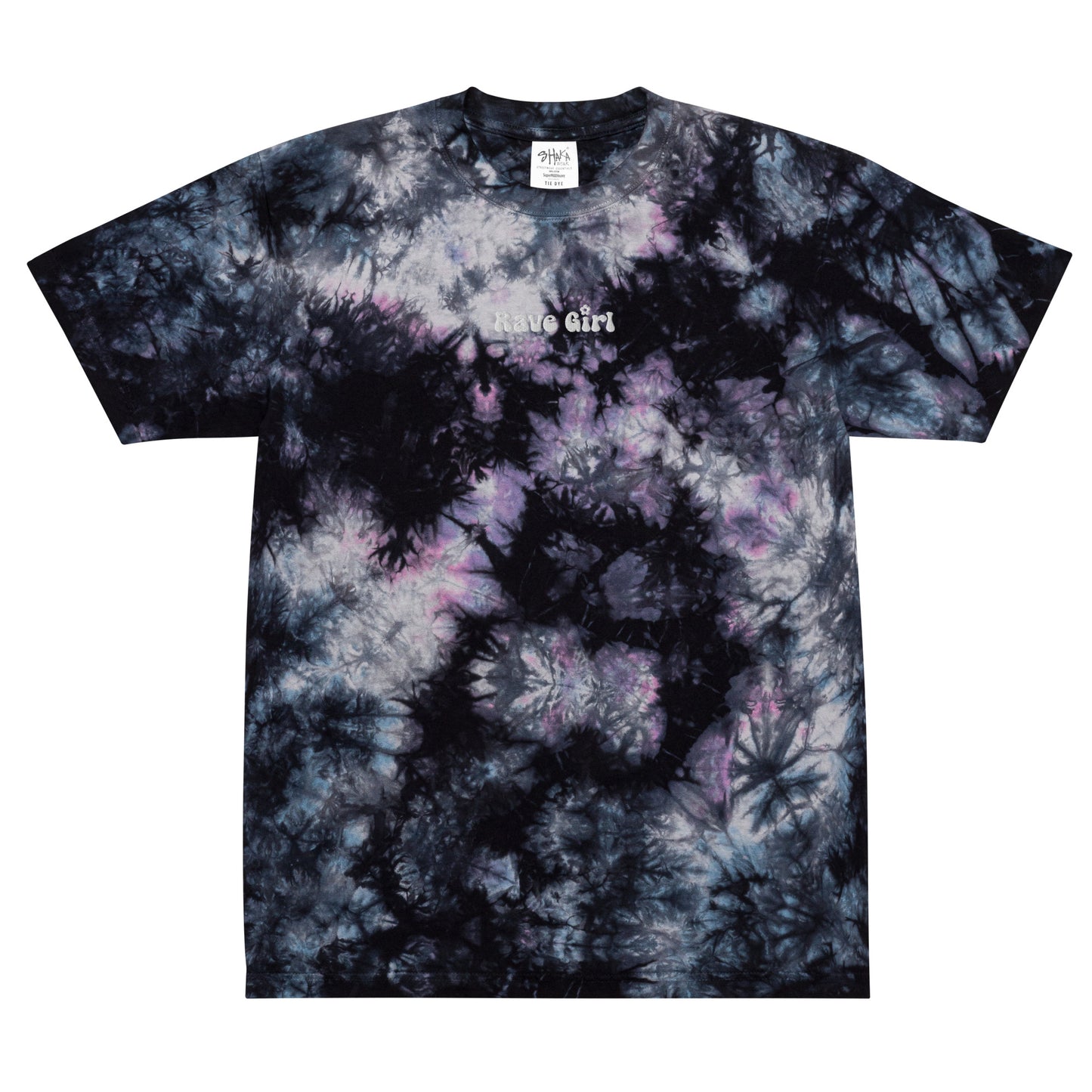 Rave Girl Oversized Tie-Dye T-shirt