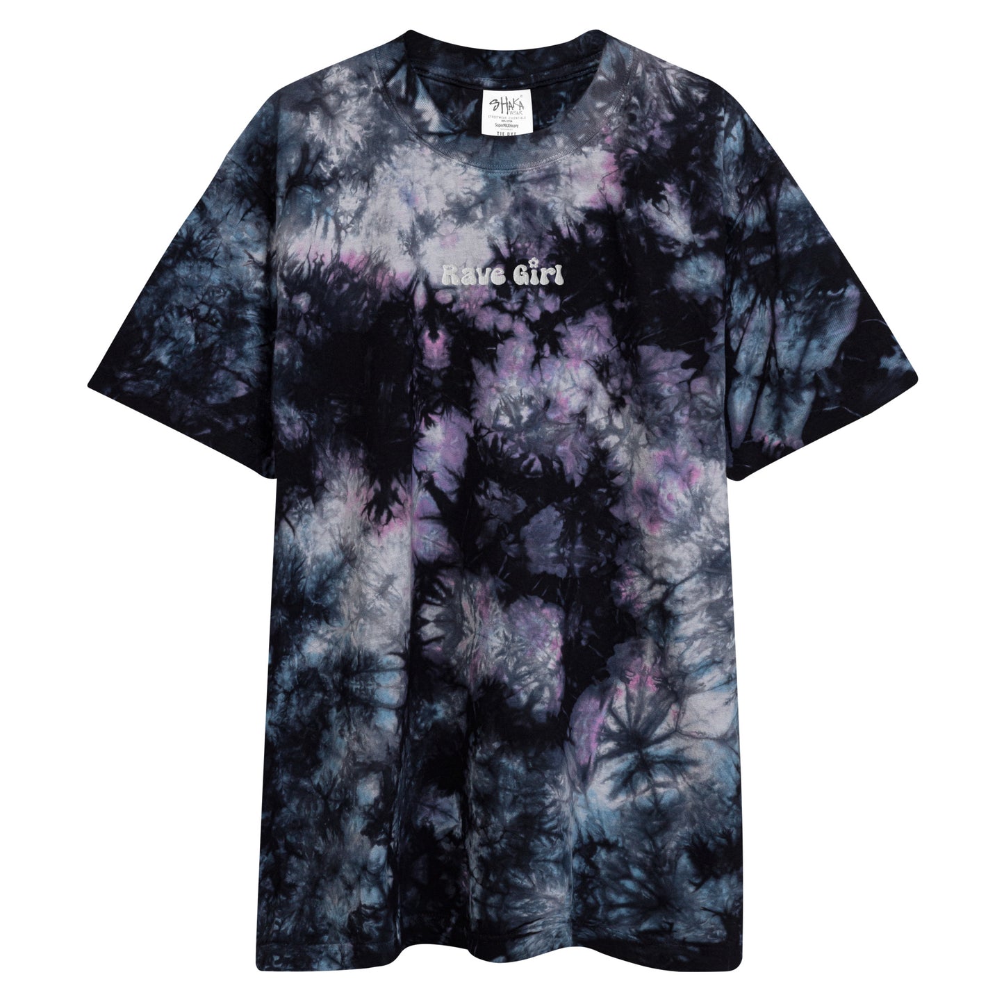 Rave Girl Oversized Tie-Dye T-shirt