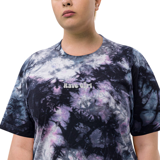 Rave Girl Oversized Tie-Dye T-shirt