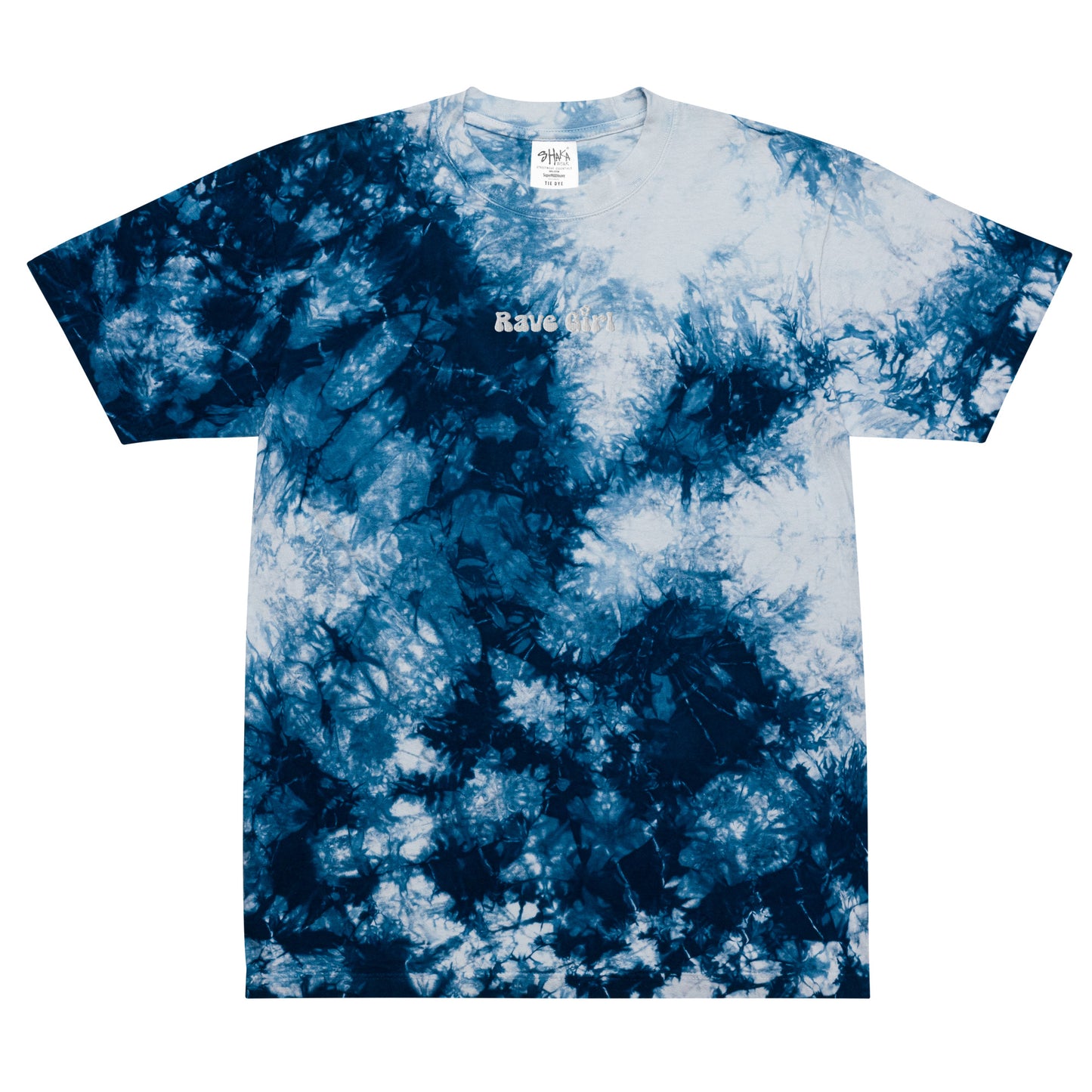 Rave Girl Oversized Tie-Dye T-shirt