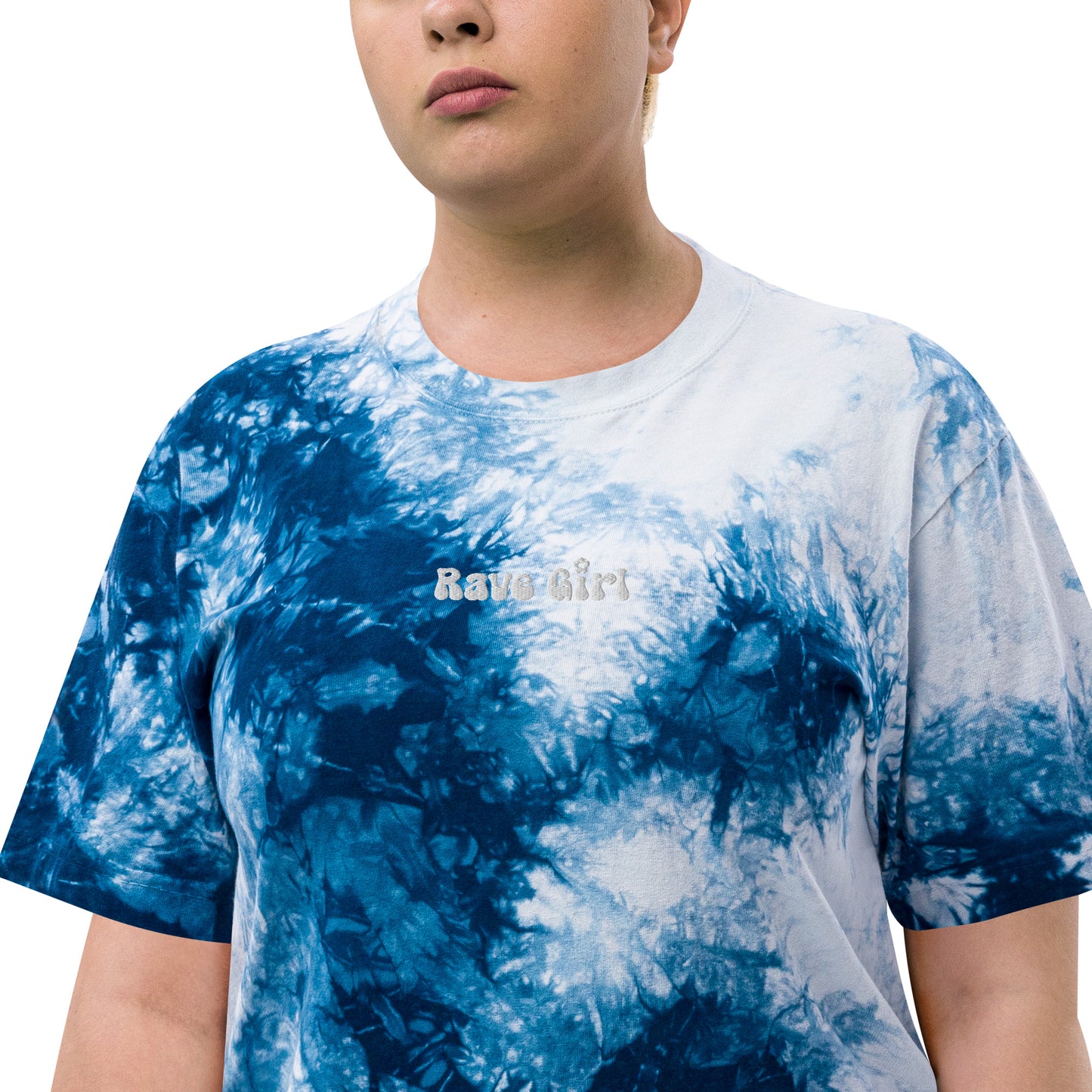 Rave Girl Oversized Tie-Dye T-shirt