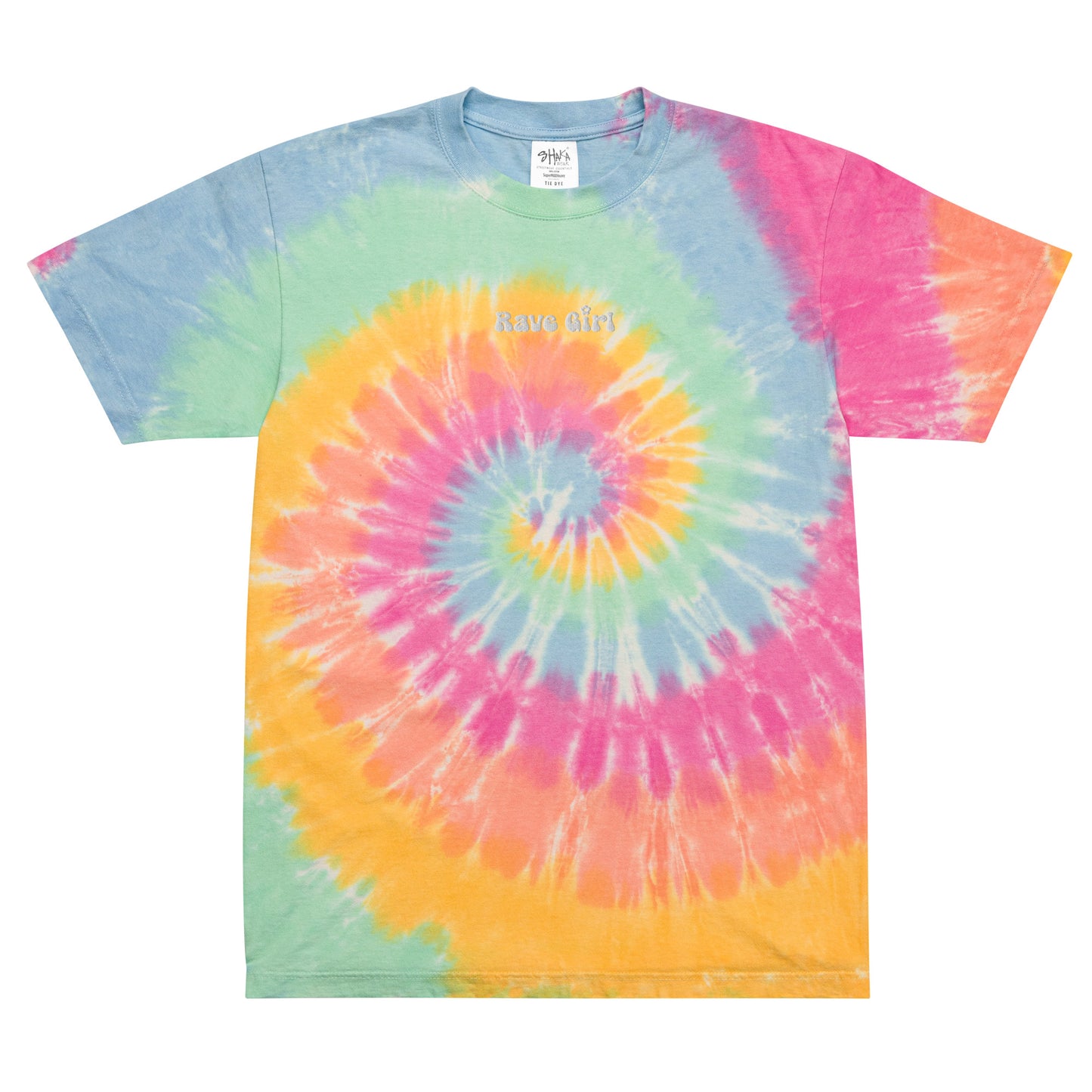 Rave Girl Oversized Tie-Dye T-shirt