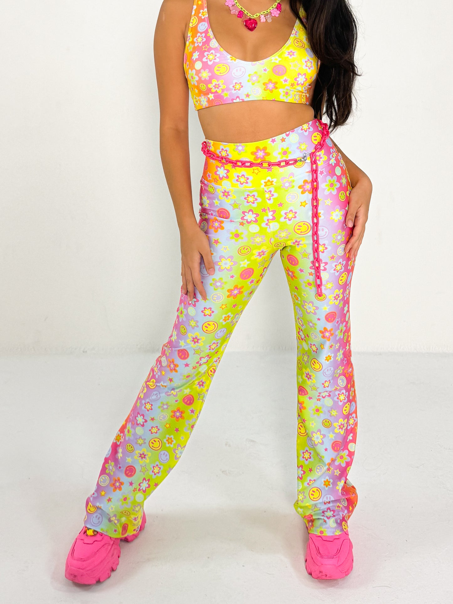 Electric Daze Flare Pants