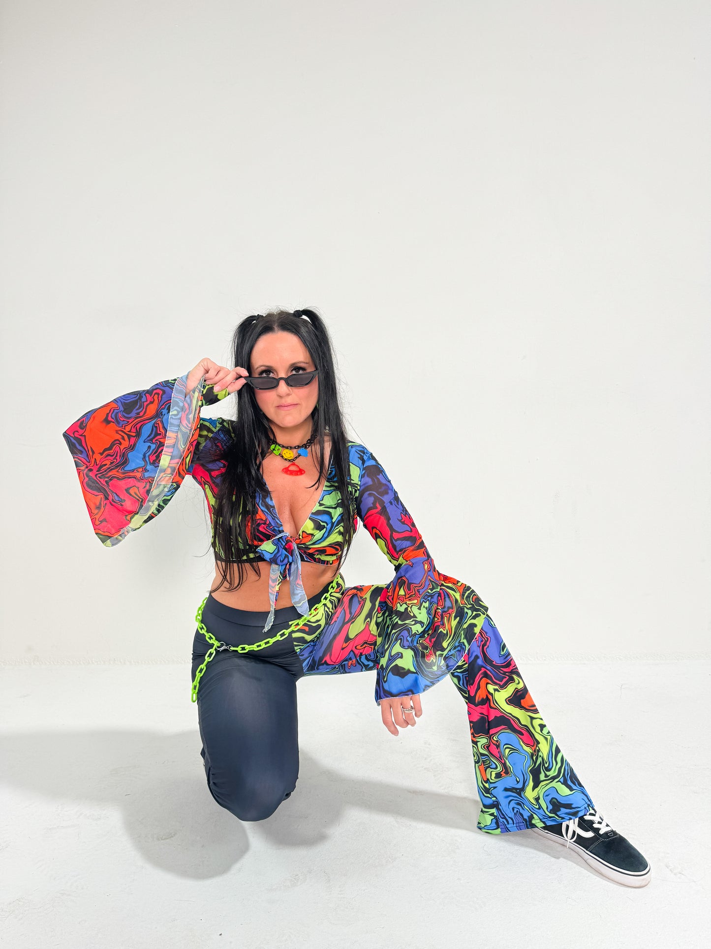 SAMPLE SALE- LARGE FLARE PANTS