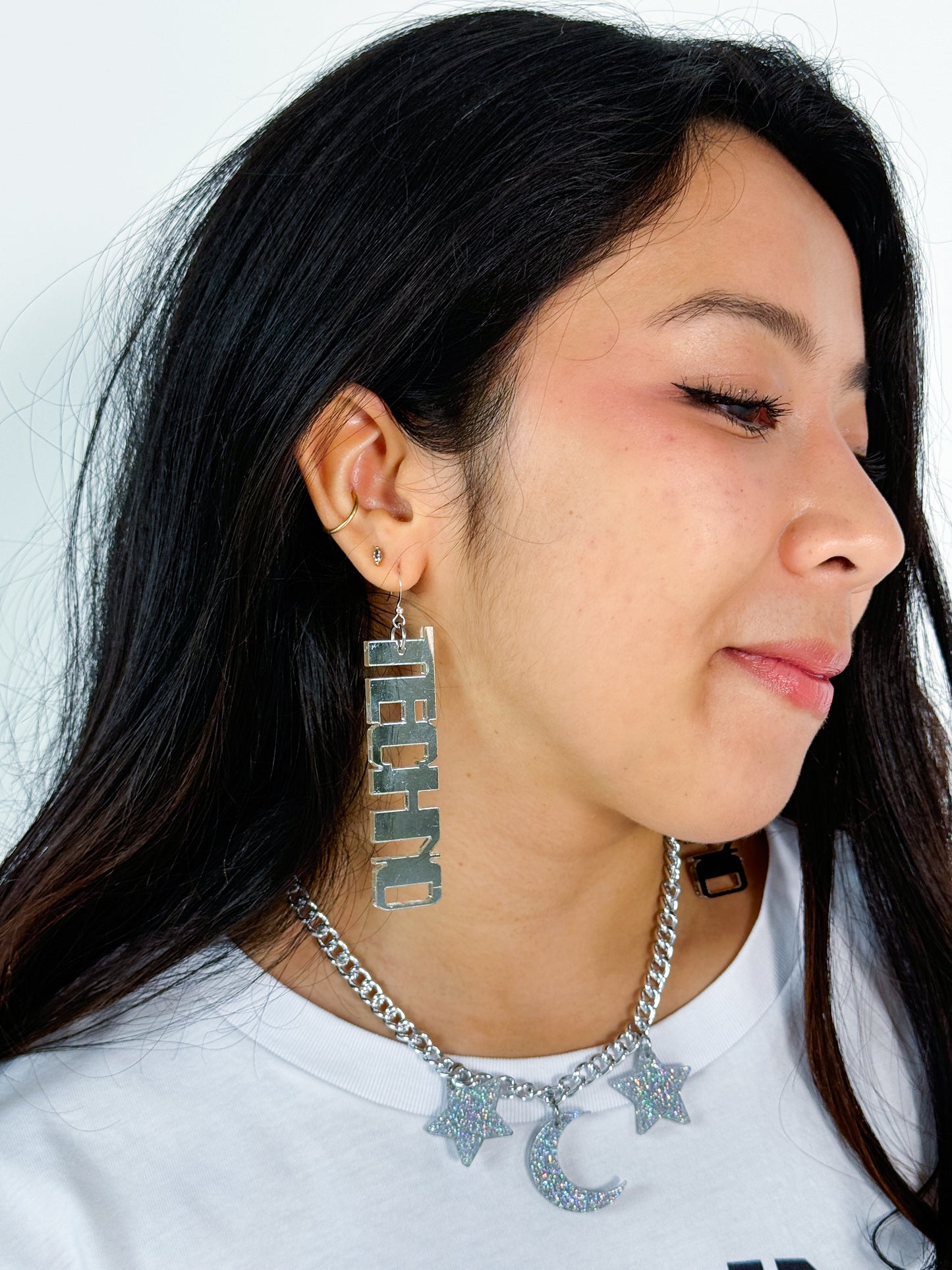 Techno Earrings