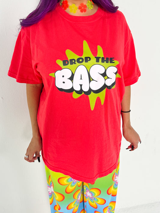 Drop The Bass Heavyweight T-shirt