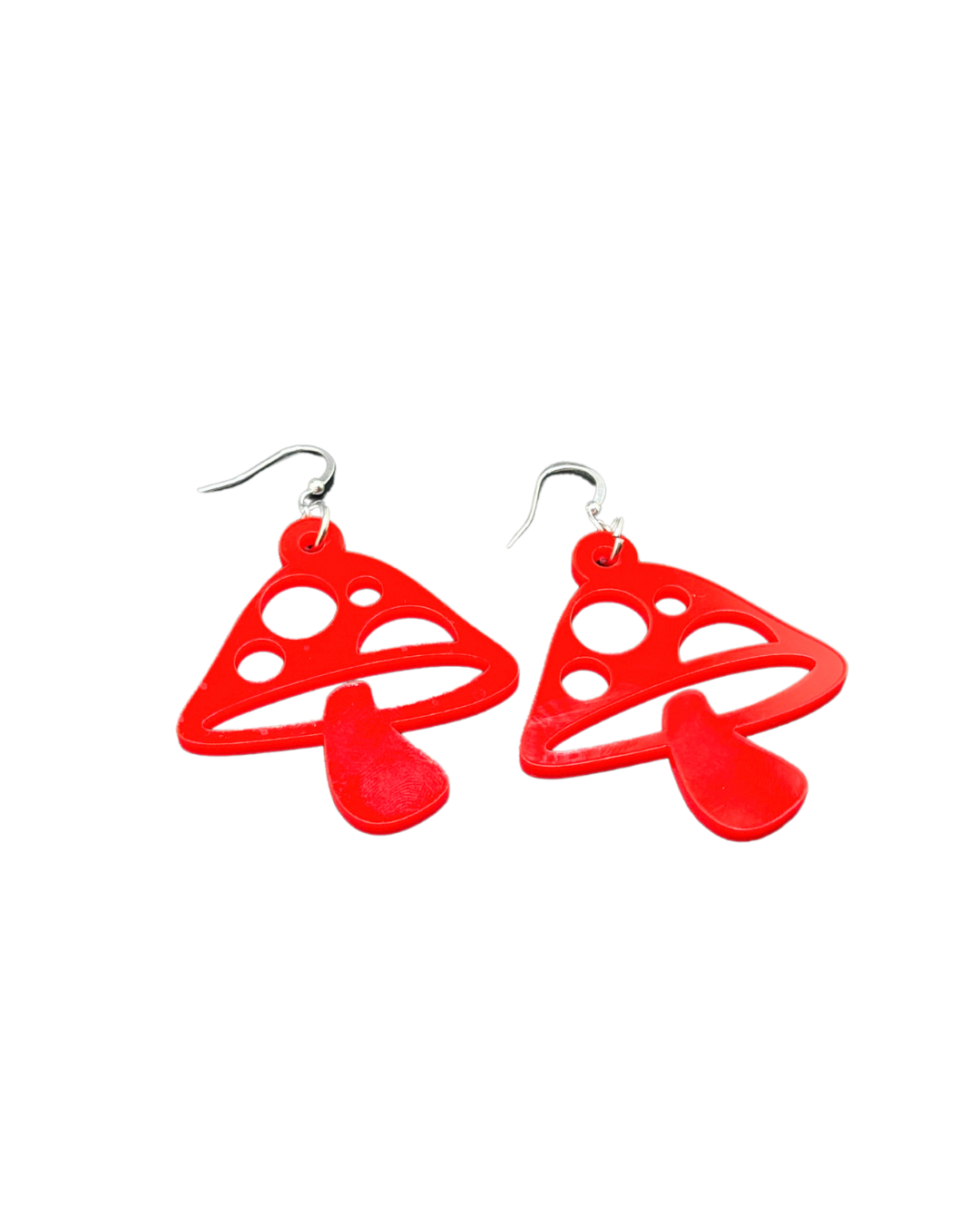 Trippy Mushroom Earrings