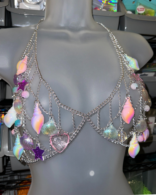 Kandi Harness- Mermaidcore