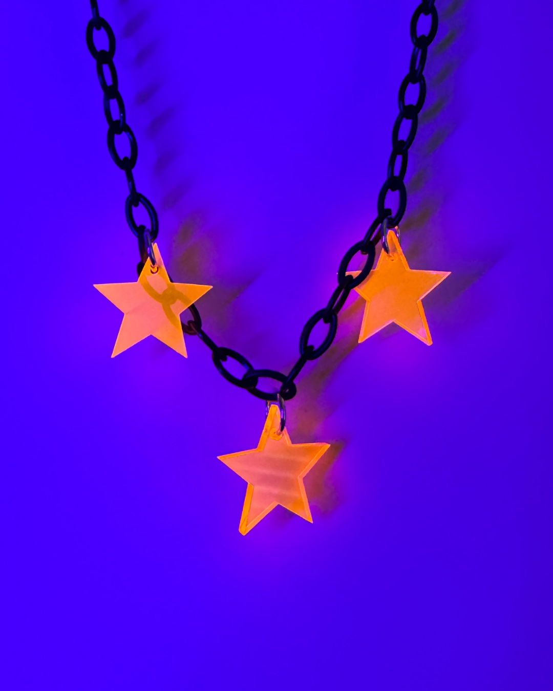 Neon Star Choker